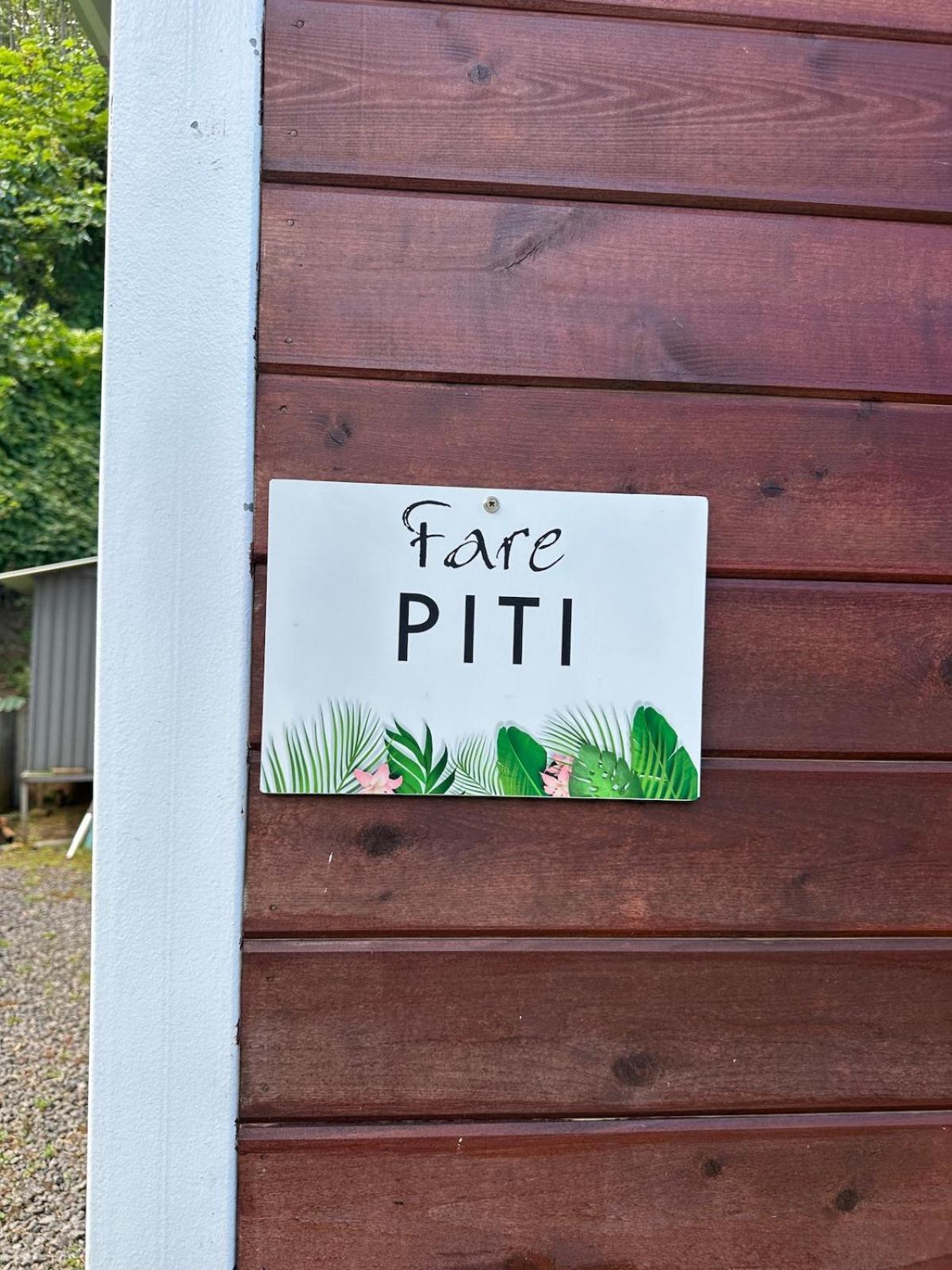 Fare Juanita Piti Appartement Opoa Buitenkant foto